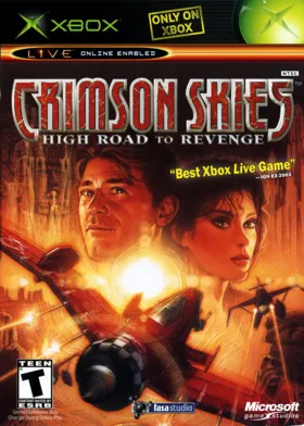 Crimson Skies High Road To Revenge (USA) box cover front